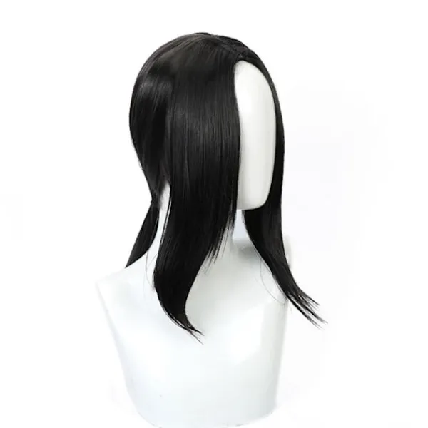 Uchiha Itachi Peruk Lång Cosplay Kostym Peruk Hatt Svart> Peruker