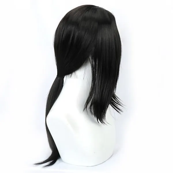 Uchiha Itachi Peruk Lång Cosplay Kostym Peruk Hatt Svart> Peruker