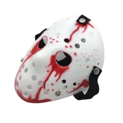 Ultra Halloween Termoplastisk Skräckhockeymask - Maskeraddräkt Vuxen - Halloween Mask för Fester och Evenemang - Halloween Läskig Mördare> Masker