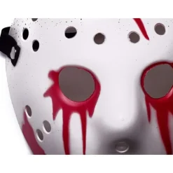 Ultra Halloween Termoplastisk Skräckhockeymask - Maskeraddräkt Vuxen - Halloween Mask för Fester och Evenemang - Halloween Läskig Mördare> Masker