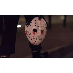 Ultra Halloween Termoplastisk Skräckhockeymask - Maskeraddräkt Vuxen - Halloween Mask för Fester och Evenemang - Halloween Läskig Mördare><noscript><img width=