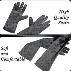 Underhållningsmaskeraddräkter Tillbehör Handskar><noscript><img width=