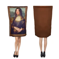 Unika cosplay-kostymer Kompatibla med Halloween-fester och temaevenemang Längd*Bredd: 100cm*75cm> Dräkter