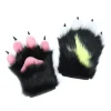 Unisex Cosplay Handskar Tecknad Djurtass Form Plyschhandskar Halloween Vantar Pälsiga Muddhandskar för Karnevalsfest> Tillbehör