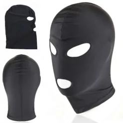 Unisex Ögonbindel Ansiktstäckning Rollspelsdräkt Huvudstycke Öppet Öga Mun Huvudbonad> Masker