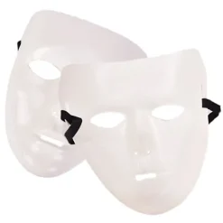 HEET Unisex Mask i Plast Maskeradfest Spöke Teaterrekvisita Dans><noscript><img width=