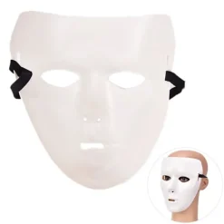HEET Unisex Mask i Plast Maskeradfest Spöke Teaterrekvisita Dans><noscript><img width=