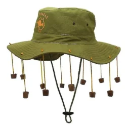 Unisex Vuxen Australian Känguru Aussie Outback Hatt Med Korkar Fancy Dress Tillbehör SIZE 57> Huvudbonader