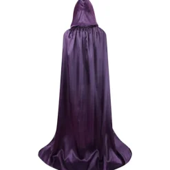 Unisex Vuxen Huvförsedd Cape Fullängd Halloween Jul Kostym Party Mantel Storlek 110 cm till 170 cm 170CM/67