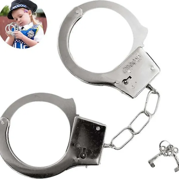 Universell Kompatibilitet Handbojor i Äkta Metall, Säkerhets Snabbkoppling Leksak för Rollspel med Justerbar Passform och Skyddande Dammskydd, Idealisk För | Fyndiq> Tillbehör