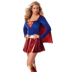 upergirl-klänning för tv-program för kvinnor S> Dräkter