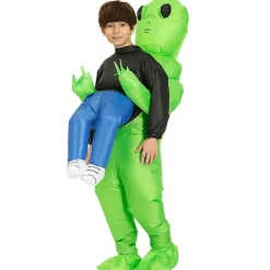 Uppblåsbar Alien-dräkt för barn 120-140 cm - Halloween-kostym - Xin> Dräkter