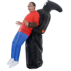 Uppblåsbar dräkt, julshowdräkt, Halloween-dräkt, Dödens kram. Vuxenstorlek Dödens kram. Dödens kram. Dödens kram. - Perfekt Dödens kram. Adult size | Fyndiq> Dräkter