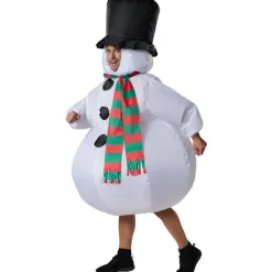 tectake Uppblåsbar dräkt Snögubbe Beskriving><noscript><img width=