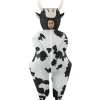 Uppblåsbar Halloween-djurdräkt, Dalmatiner Hund Ko Råtta Ekorre Blås Upp Dräkt för Halloween Cosplay Party Vuxenversion> Dräkter
