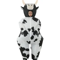 Uppblåsbar kostym ko maskeraddräkt cosplay uppblåsbar overall julkostymer> Dräkter