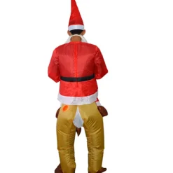 Holocky Uppblåsbar pepparkaksman för vuxen jul><noscript><img width=