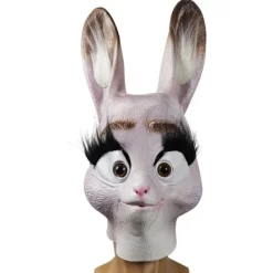 Uppblåsbar utomjordisk dräkt för vuxna (vuxen - och utomjording)> Masker