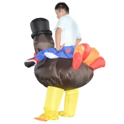 Uppblåsbara Halloween kostymer Turkiet kostym för män><noscript><img width=