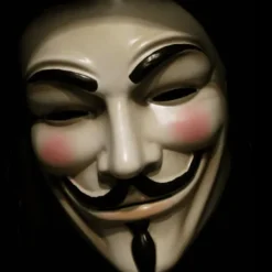 Delivast V for Vendetta Mask - Guy Fawkes Halloween 1-Pack> Masker