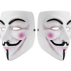 ATELA V för Vendetta Guy Fawkes Mask Quality Anonymous Mask Halloween Costume Hackers Mask Cosplay Party Mask One Size><noscript><img width=
