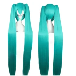 Vacker sjöblå peruk, Chuyin MIKU peruk animation, rollspel> Peruker
