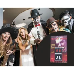 Vampyr dracula varulv kit halloween löständer med falskt blod><noscript><img width=