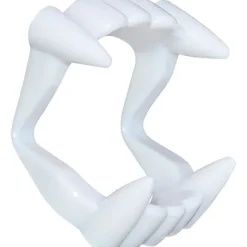 Vampyrtänder – Barnvänliga – Lämpliga för Barn – Stabila & Säkra – Vampyrtänder Dracula Vampyr för Fästning – Halloween & Maskerad 1> Tillbehör