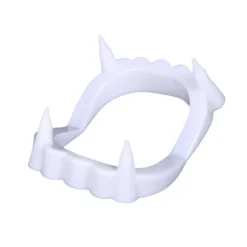 Vampyrtänder – Barnvänliga – Lämpliga för Barn – Stabila & Säkra – Vampyrtänder Dracula Vampyr för Fästning – Halloween & Maskerad 1> Tillbehör