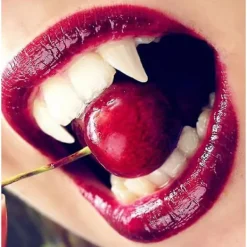 Vampyrtänder 2 par vampyrtänder att fästa och modellera Natural Whi><noscript><img width=