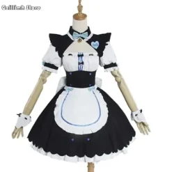 KOOLYOU Vanilla Cosplay-dräkt i lager, piga-klänning, piga-outfit, NEKOPARA Chocola Vanilla OVA piga-uniform, katt-Neko-flicka, damkläder Chocola Costume | Fyndiq><noscript><img width=