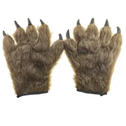 Vargulvshänder för pojkar Vargulv, Stora stygga vargen - Tillbehör till> Tillbehör