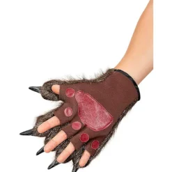 Vargulvshänder för pojkar Vargulv, Stora stygga vargen - Tillbehör till><noscript><img width=