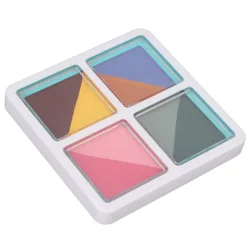 Vattenbaserad Icke-Toxisk Kroppsfärg Palett 8 Färger Matt Ansiktsmålning Pigment för Halloween Cosplay 60g><noscript><img width=