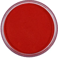 Vattenbaserad Matt Kroppsfärg Professionell Scen Ansiktsmakeup Röd> Smink