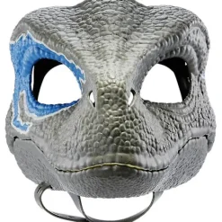 Velociraptor Blue Mask, Flerfärgad (grå) (1st)> Masker