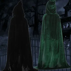 Velvet Cloak Cape Ghost Capes BLÅ><noscript><img width=