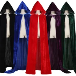 Velvet Cloak Cape Ghost Capes BLÅ><noscript><img width=