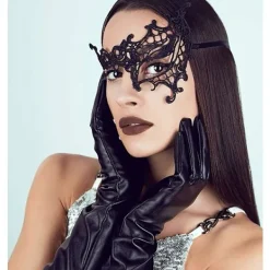 Venetiansk mask, 6-pack Maskeradmask Spetsmask Venetiansk Maskeradmask Sexig spetsmask för kvällsbal balett[CO]> Masker