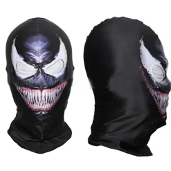 Venom Full Head Mask Party Maskerad Fancy Dress Up Huvudbonader Halloween Cosplay Kostym Prop> Masker