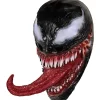 Venom Mask Latex Mask Cosplay Lång Tunga Cosplay Jul Film> Masker