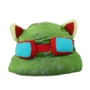 Vention Teemo League Of Legends Lol Mössa - Perfekt för utklädnad, karneval och cosplay - Kostym En> Huvudbonader