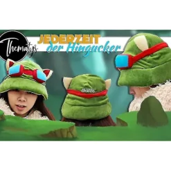 Vention Teemo League Of Legends Lol Mössa - Perfekt för utklädnad, karneval och cosplay - Kostym En> Huvudbonader