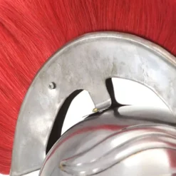 vidaXL Romersk riddarhjälm för LARP silver stål><noscript><img width=