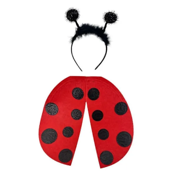 FMYSJ Vinge med Hårband Cosplay Nyckelpiga Kostym för Rollspel Halloween (FMY)> Tillbehör