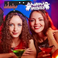 CL Vintage Halloween Ornament 2 st Svarta Inomhus Partydekorationer><noscript><img width=