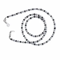 Vintage Mormorsdräktset med Klassisk Peruk, Glasögon och Pärltillbehör, Komplett 5-delars Kit för Temafester och Rollspel><noscript><img width=