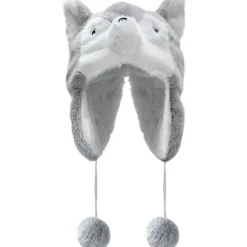 Vinter Termisk Plysch Päls Öronlapp Ushanka Hatt Konstgjord Päls Vindtät Huva Beanie Djurtema Kostymhatt för Män Kvinnor><noscript><img width=