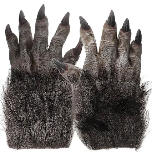 Vinterhandskar Varulvs händer Varulv rekvisita Halloween Varulv klo handskar Varulv kostym> Tillbehör
