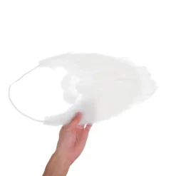 Vit Falsk Mustasch Skägg för Jul Utklädnad 2 Set Kreativ Kostym 28X22CM><noscript><img width=